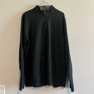 Mizzen + Main Quarter Zip Pullover Jacket size Large